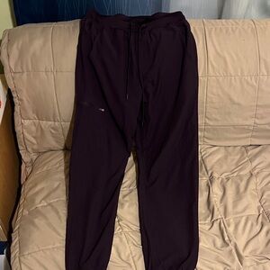 Purple Jogger scrub pants